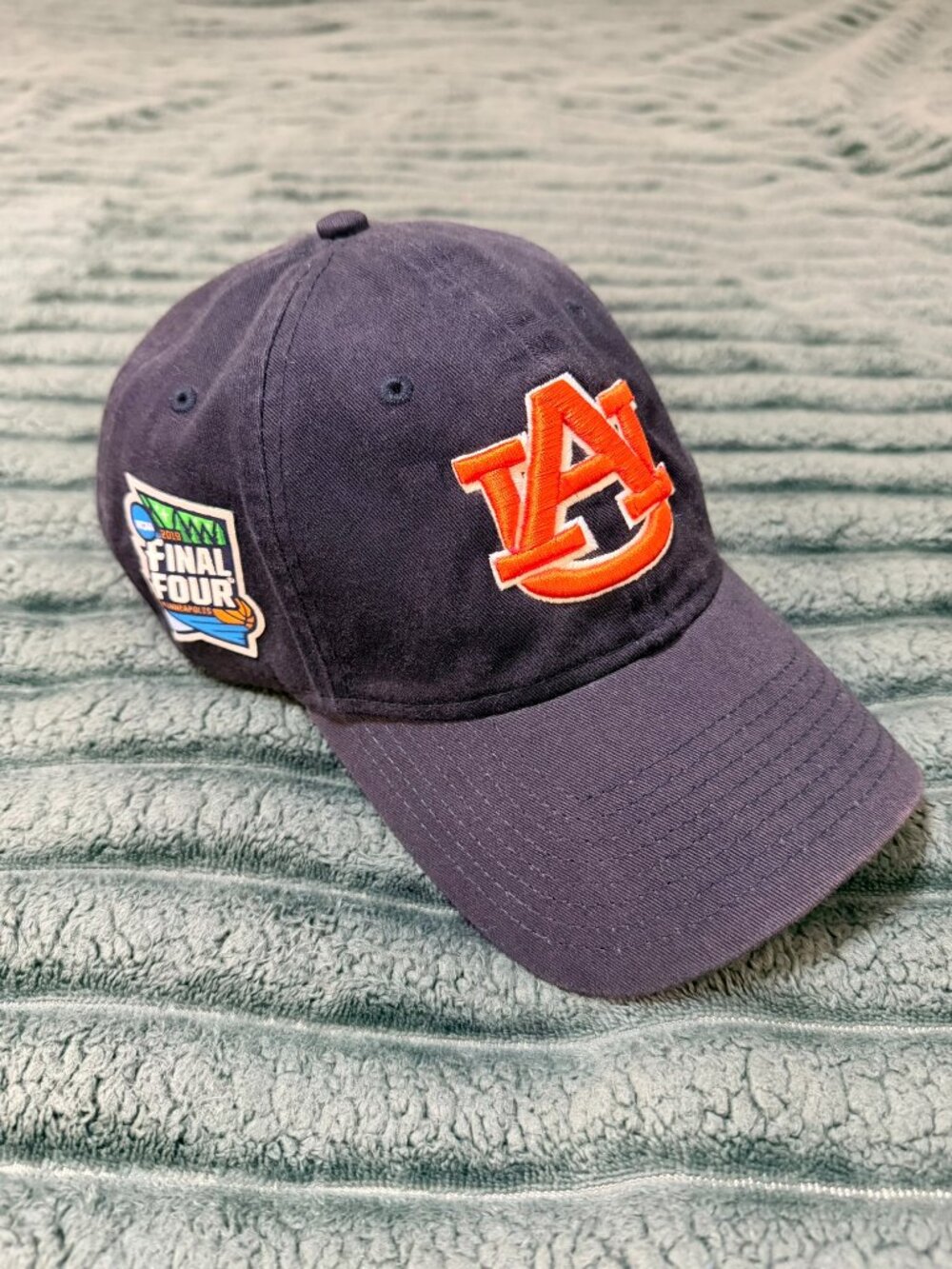 Auburn Tigers 2019 Final Four New Era Hat Navy Blue Adjustable Cap Minneapolis